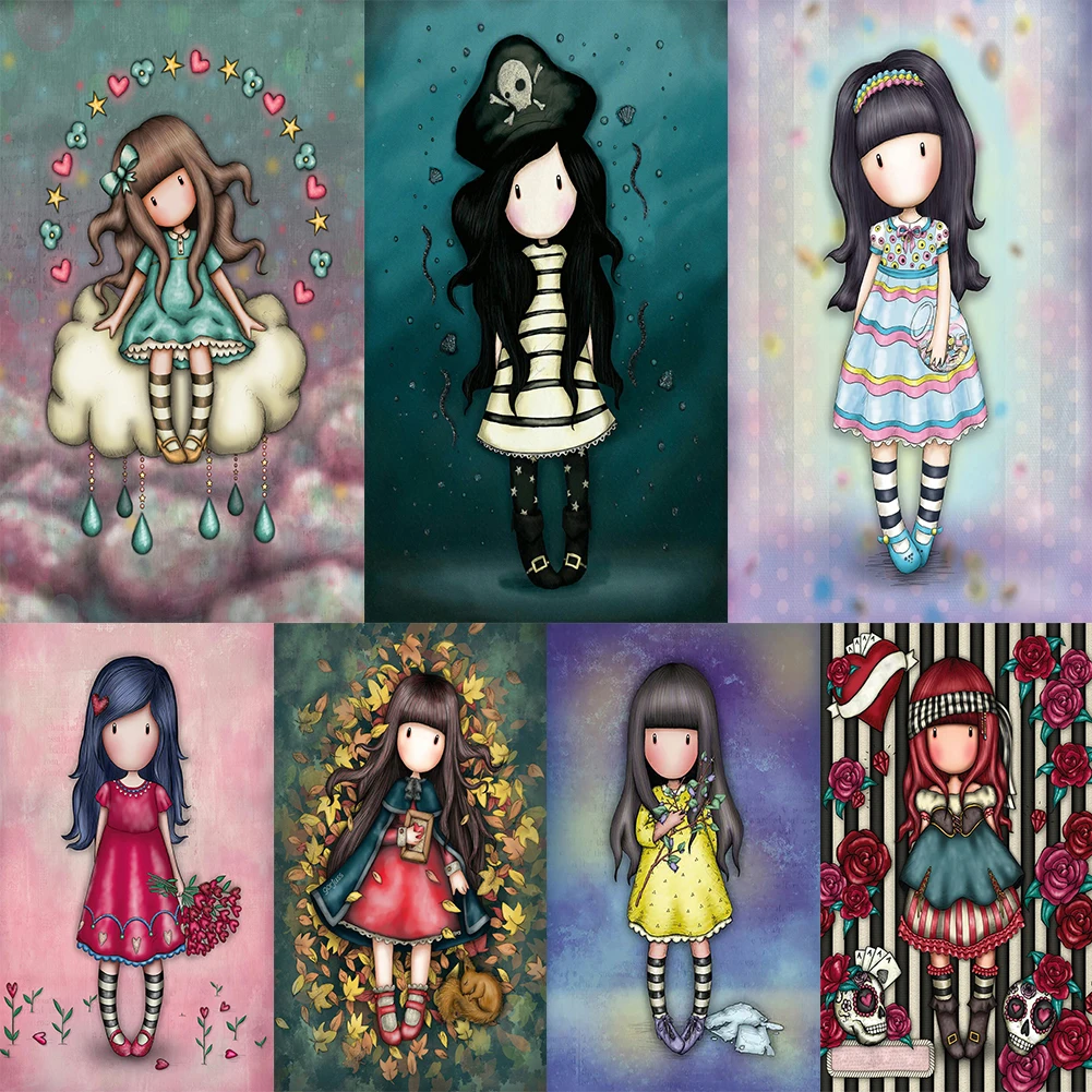 5D DIY Full Round Drill Diamond Painting Cartoon Fairy Girl Mosaic Kit Rhinestone Drawing Picture Home Decoration Art Craft
5D DIY Full Round Drill Diamond Painting Cartoon Fairy Girl Mosaic Kit Rhinestone Drawing Picture Home Decoration Art Craft