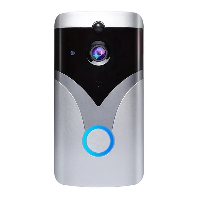720P Wifi 2.4G Video Doorbell Push Asia Smart Doorbell Camera, Two-Way Intercom Doorbell With Intercom Function
720P Wifi 2.4G Video Doorbell Push Asia Smart Doorbell Camera, Two-Way Intercom Doorbell With Intercom Function