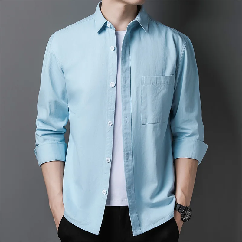 High quality 2021 NEW Autumn and winter shirt Fashion men business casual shirts qaz02
High quality 2021 NEW Autumn and winter shirt Fashion men business casual shirts qaz02