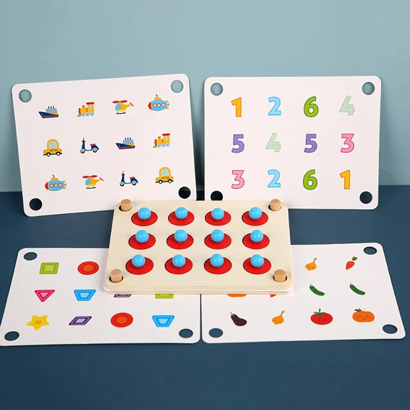 Montessori Toys Interaction Game for Parent-child Memory Match Chess Popular Party Game Wooden Educational Toy for Children
Montessori Toys Interaction Game for Parent-child Memory Match Chess Popular Party Game Wooden Educational Toy for Children