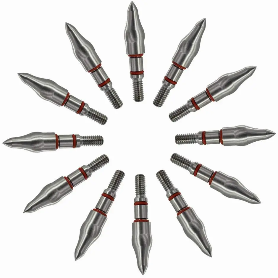 Maifield Stainless Steel Archery Field Points Easy Pull Outside Diameter 9/32" Combo Shape, 100 Grain Screw in Archery Field
Maifield Stainless Steel Archery Field Points Easy Pull Outside Diameter 9/32" Combo Shape, 100 Grain Screw in Archery Field