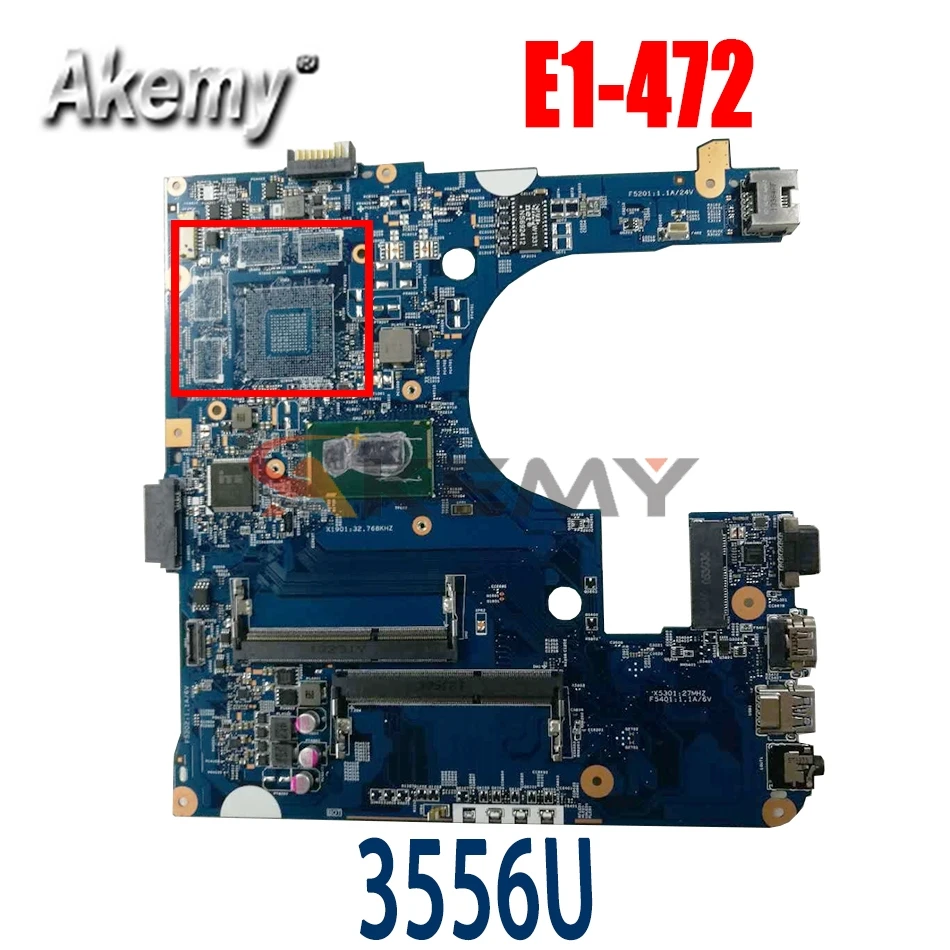 Akemy for ACER E1-472 laptop motherboard E1-472 E1-472G 3556U 12243-3 48.4YP20.031 tested good free shipping
Akemy for ACER E1-472 laptop motherboard E1-472 E1-472G 3556U 12243-3 48.4YP20.031 tested good free shipping