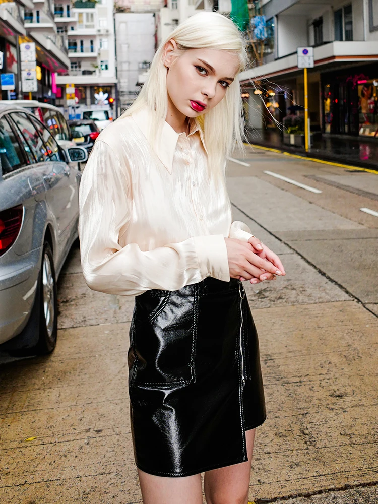 Женская Осенняя цельная блестящая кожаная юбка с разрезом, юбка с завышенной талией и запахом на молнии, Женская Повседневная трапециевидн...
Женская Осенняя цельная блестящая кожаная юбка с разрезом, юбка с завышенной талией и запахом на молнии, Женская Повседневная трапециевидн...