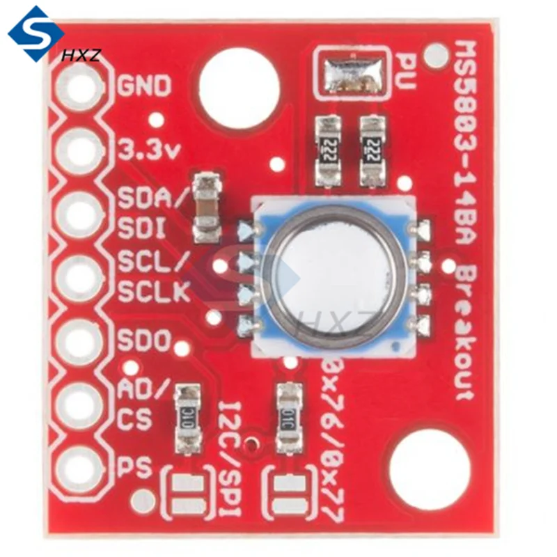 Waterproof GY-MS5803-14BA High-precision Fluid Liquid Gas Pressure Height Sensor Module
Waterproof GY-MS5803-14BA High-precision Fluid Liquid Gas Pressure Height Sensor Module