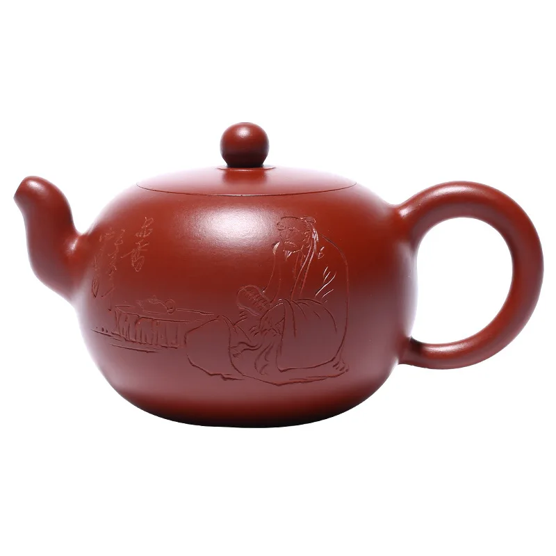 Yixing Zisha teapot raw material Dahongpao tea Chan Yili bead famous handmade Teapot Tea Set Gift
Yixing Zisha teapot raw material Dahongpao tea Chan Yili bead famous handmade Teapot Tea Set Gift