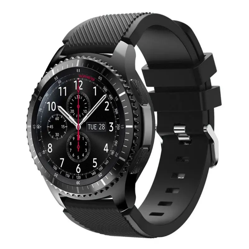 Soft Silicone Replacement Watch Band Wrist Strap Sport Watch Bracelet Belt For Samsung Galaxy Watch 46MM
Soft Silicone Replacement Watch Band Wrist Strap Sport Watch Bracelet Belt For Samsung Galaxy Watch 46MM
