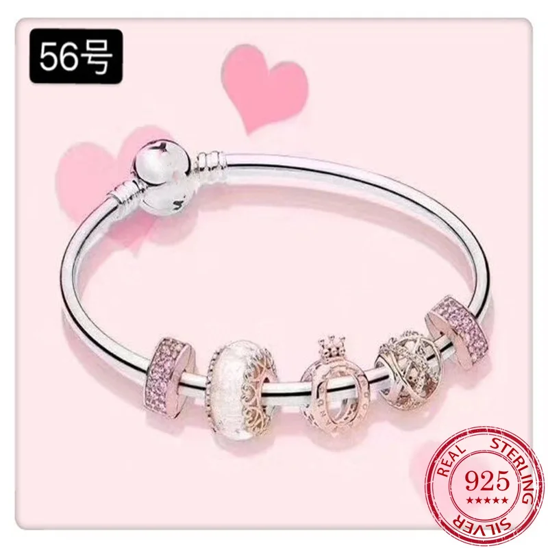 Pandora тот же элемент стерлингового серебра S925 Тыква Корзина синий браслет кошачий
