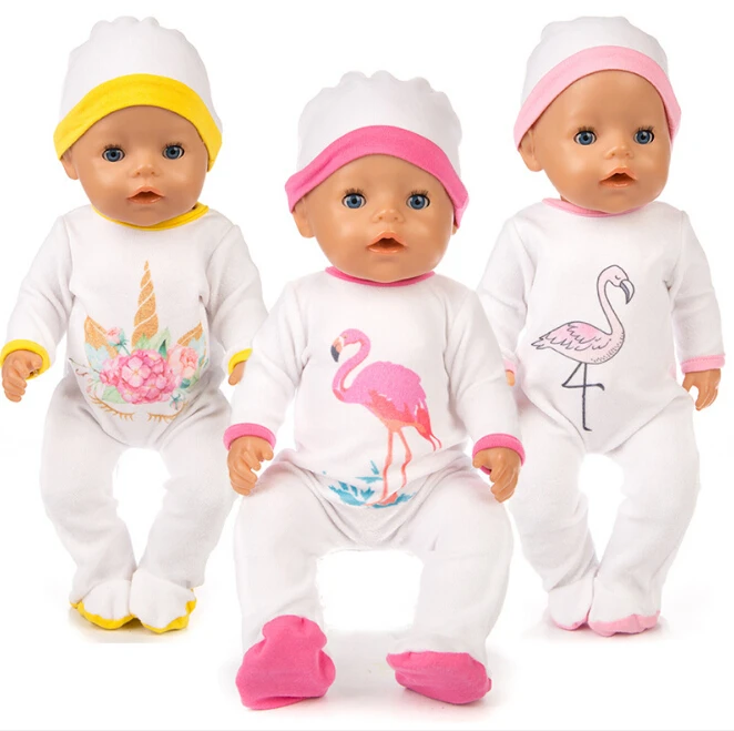Leisure Suit Doll Clothes Baby new born Fit 17 inch 43cm Doll Accessories For Baby Gift
Leisure Suit Doll Clothes Baby new born Fit 17 inch 43cm Doll Accessories For Baby Gift