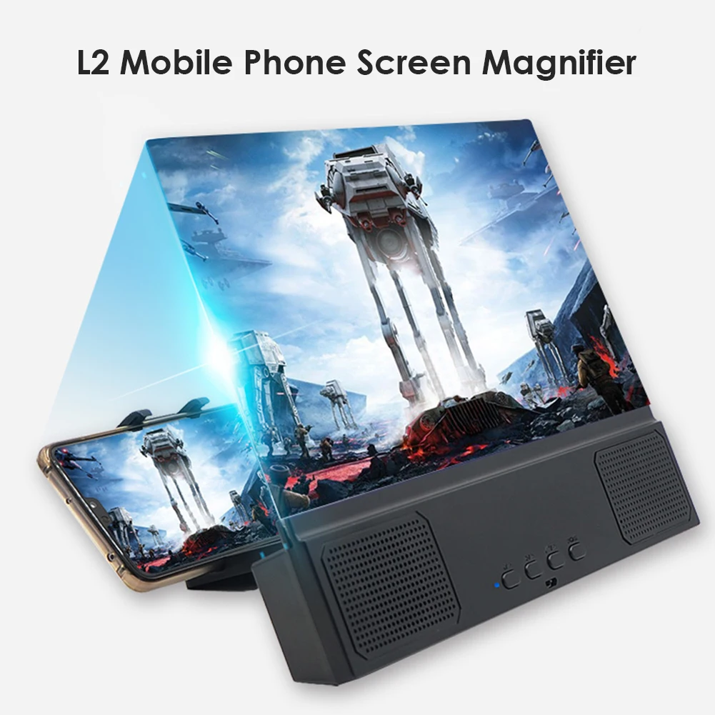 12 inch Screen Amplifier Mobile Phone Screen Video Magnifier For Smartphone Enlarged Screen Phone Stand Bracket Desktop Holder
12 inch Screen Amplifier Mobile Phone Screen Video Magnifier For Smartphone Enlarged Screen Phone Stand Bracket Desktop Holder