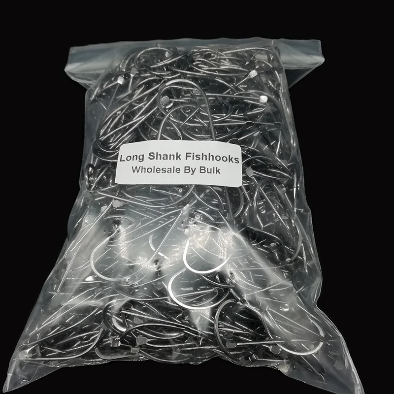 Wholesale by bulk fishhooks Angling Flat Head barbed Long shank Fishing Hook High Carbon Steel carp feeder pesca peche jighead
Wholesale by bulk fishhooks Angling Flat Head barbed Long shank Fishing Hook High Carbon Steel carp feeder pesca peche jighead