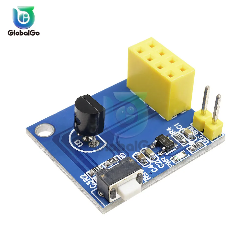 Модуль датчика температуры и влажности ESP8266 цифровой модуль от 55 ° C до + 125 DS18B20 Wi Fi