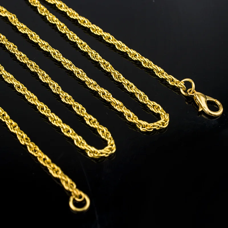 Vintage Fashion Women Men Metal Chain Twist Necklace Casual Party Plated Necklace Jewelry
Vintage Fashion Women Men Metal Chain Twist Necklace Casual Party Plated Necklace Jewelry