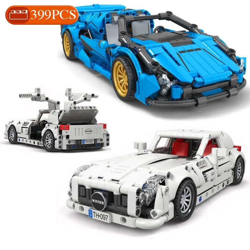 Technical Ideas Famous Racing Car Model Building Blocks Moc Sports Vehicle Assembly Bricks Toys Birthday Gift for Children Boys
Technical Ideas Famous Racing Car Model Building Blocks Moc Sports Vehicle Assembly Bricks Toys Birthday Gift for Children Boys