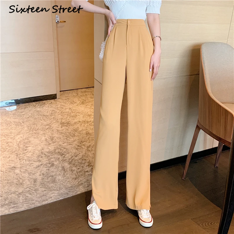 2020 Summer New High Waist Drape Wide Leg Pants White Suit Pants Loose Casual Mopping Trousers Korean Clothing Y2K Aesthetic
2020 Summer New High Waist Drape Wide Leg Pants White Suit Pants Loose Casual Mopping Trousers Korean Clothing Y2K Aesthetic