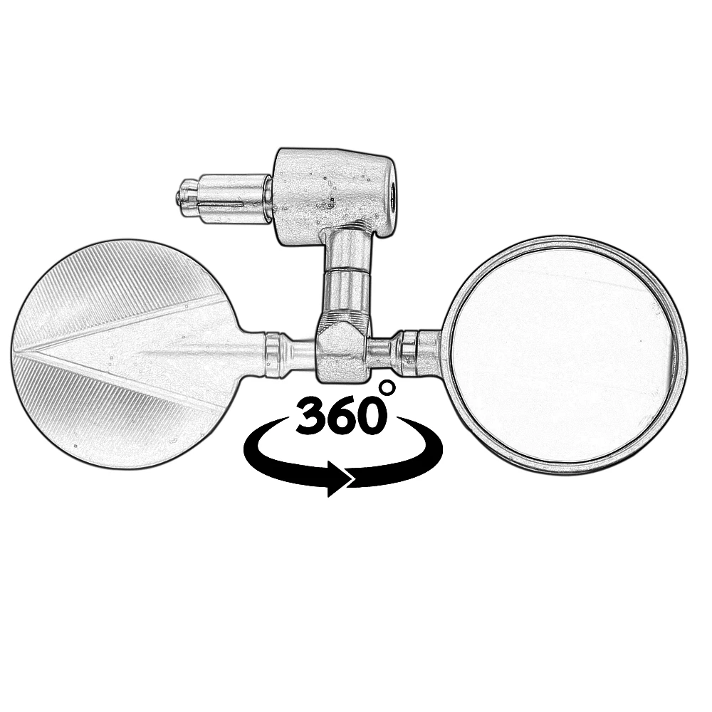 7/8" 22mm Universal Motorcycle Mirror motorbike Side Mirrors Custom Rearview bar end Mirror For yamaha Honda Suzuki Benelli
7/8" 22mm Universal Motorcycle Mirror motorbike Side Mirrors Custom Rearview bar end Mirror For yamaha Honda Suzuki Benelli