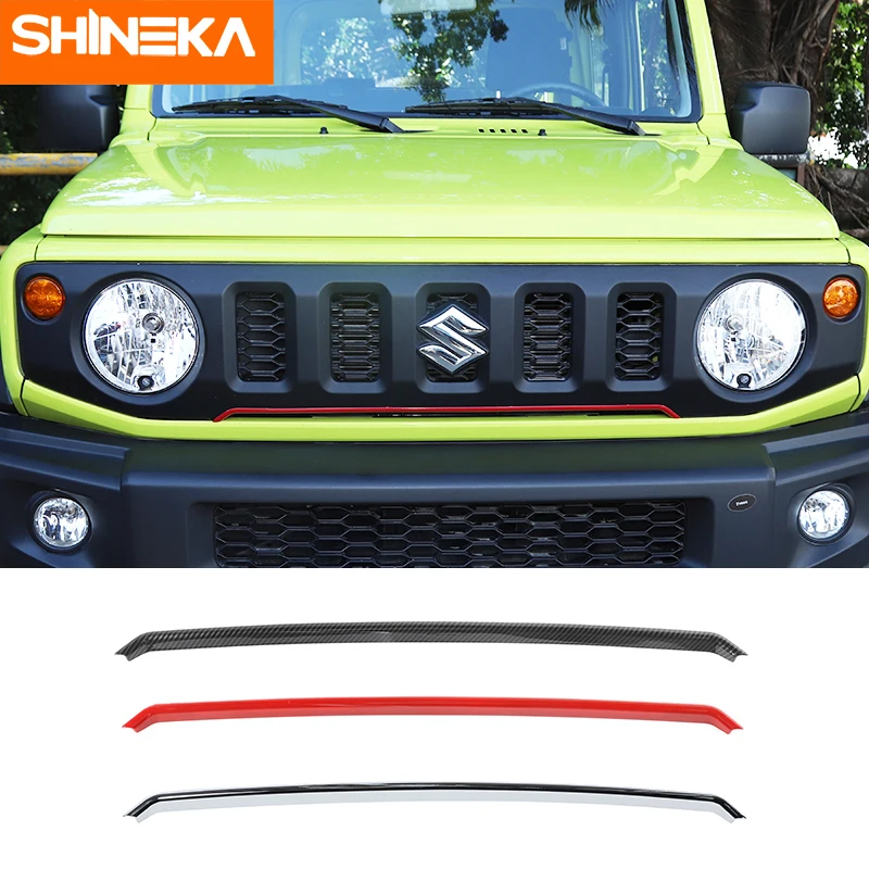 Внешние аксессуары SHINEKA для Suzuki Jimny украшение передней решетки автомобиля декоративные наклейки для Suzuki Jimny 2019-2020 автостайлинг
Внешние аксессуары SHINEKA для Suzuki Jimny украшение передней решетки автомобиля декоративные наклейки для Suzuki Jimny 2019-2020 автостайлинг