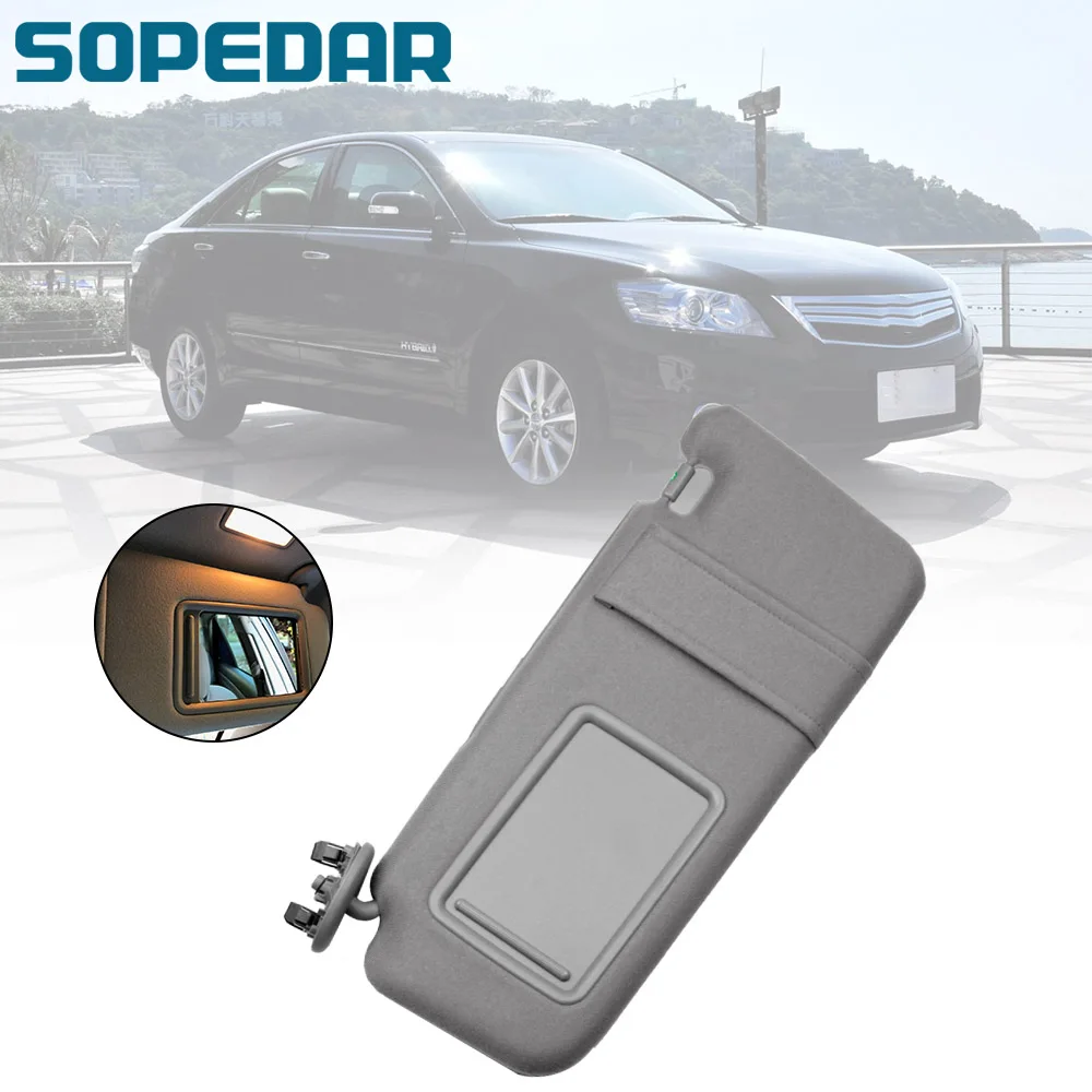 Car Left Driver Side Sun Visor Windshield For Toyota Camry 07-11 Without Light 74320-06780-B0 74320-33B81-B0 Auto Accessories
Car Left Driver Side Sun Visor Windshield For Toyota Camry 07-11 Without Light 74320-06780-B0 74320-33B81-B0 Auto Accessories