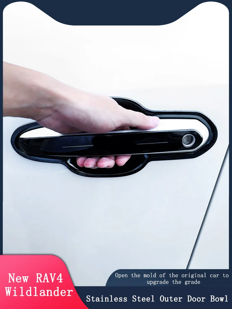 QHCP Car Door Bowl Frame Cover Outer Door Handle Sticker Trim Stainless Steel Fit For Toyota RAV4 2020 2021 Exterior Accessories
QHCP Car Door Bowl Frame Cover Outer Door Handle Sticker Trim Stainless Steel Fit For Toyota RAV4 2020 2021 Exterior Accessories