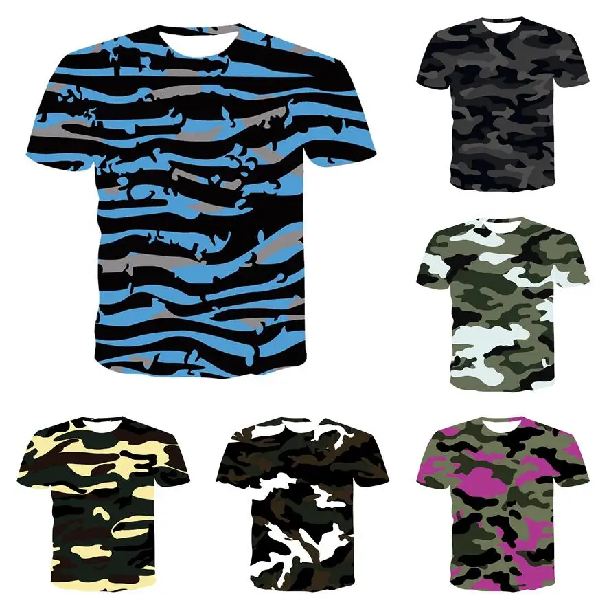 2021 summer men's T-shirt military sports 3D printing camouflage T-shirt round neck fashion outdoor short sleeve xxs-6xl
2021 summer men's T-shirt military sports 3D printing camouflage T-shirt round neck fashion outdoor short sleeve xxs-6xl