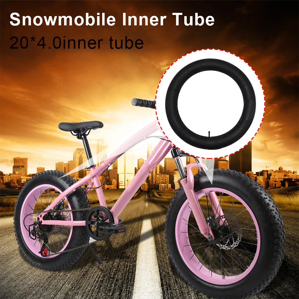 1pcs Bike Inner Tube 20*4 Inch Bicycle Wided Rubber Snowmobiles Bicycles Accessories Black For Snowmobiles ATVs Bicycles
1pcs Bike Inner Tube 20*4 Inch Bicycle Wided Rubber Snowmobiles Bicycles Accessories Black For Snowmobiles ATVs Bicycles