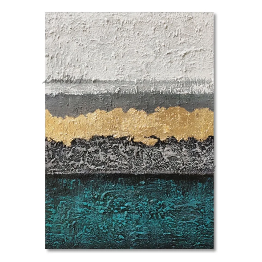 Textured Layering Gold Foil Abstract Oil Painting For Living Room Unframed Wall Picture Modern Art Canvas Home Decoration
Textured Layering Gold Foil Abstract Oil Painting For Living Room Unframed Wall Picture Modern Art Canvas Home Decoration