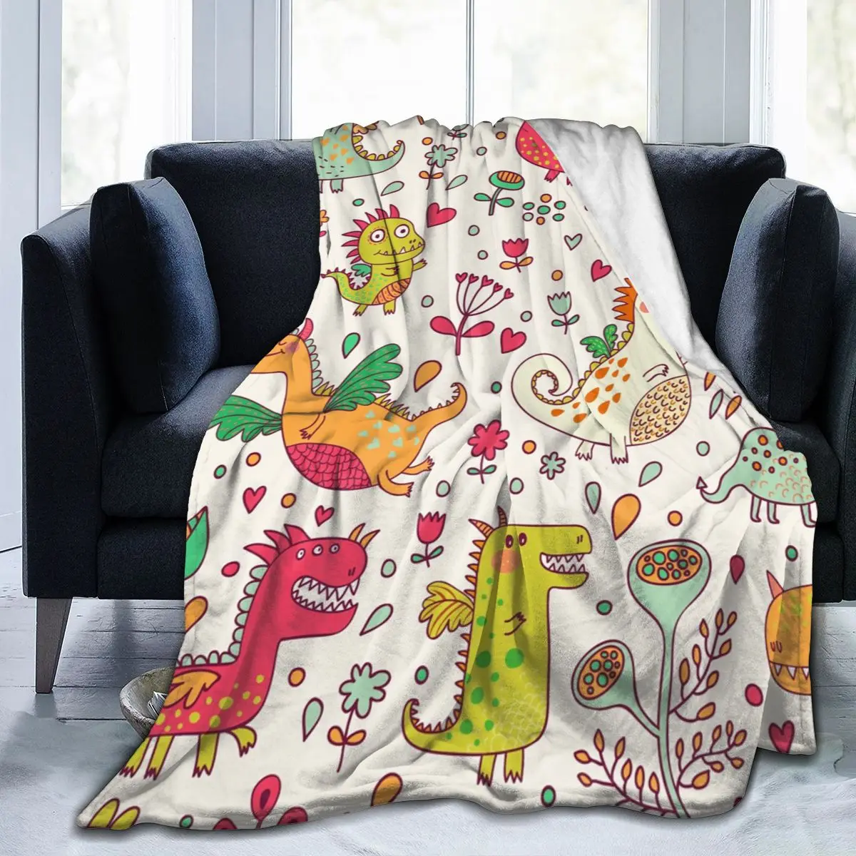 Cute Cartoon Dinosaur Pattern Super Soft Cozy Fleece Blanket For Kid Adult Colorful Summer Winter Family Dropship Family Throws
Cute Cartoon Dinosaur Pattern Super Soft Cozy Fleece Blanket For Kid Adult Colorful Summer Winter Family Dropship Family Throws