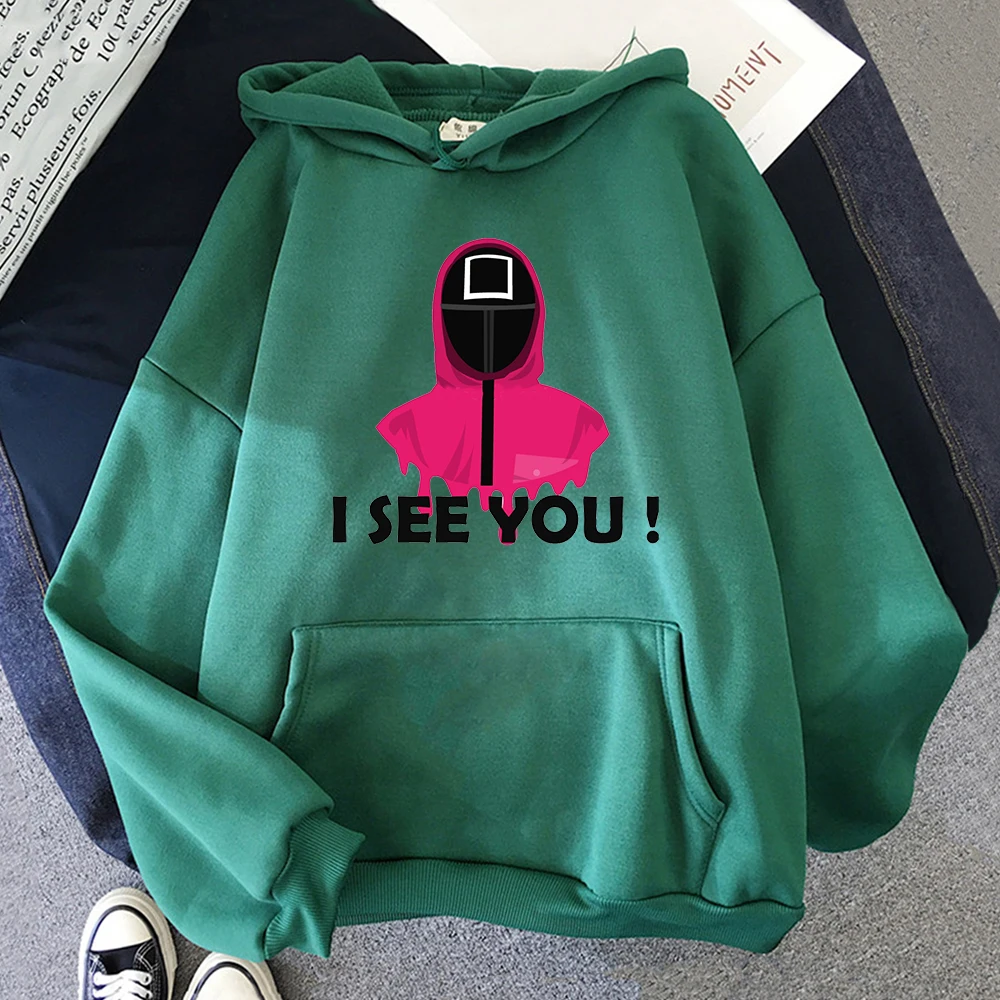 Squid Game Round Six Hoodie Long Sleeve Warm Winter Hooded Sweatshirts Harajuku Sportswear Women Men Hooded Streetwear Sudaderas
Squid Game Round Six Hoodie Long Sleeve Warm Winter Hooded Sweatshirts Harajuku Sportswear Women Men Hooded Streetwear Sudaderas