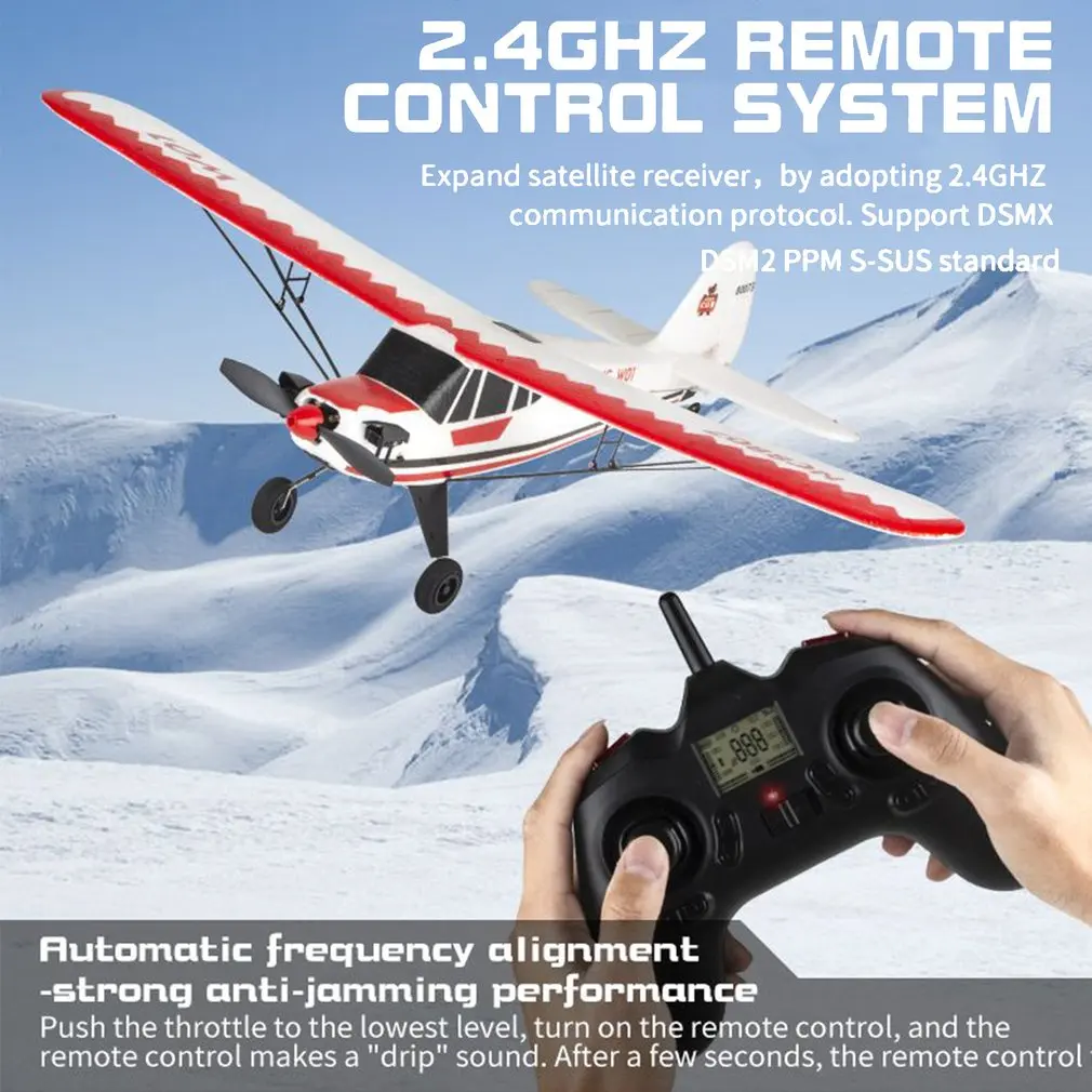 W01-J3 2.4G 3CH Electric RC EPP Glider Airplane with Six-axis Gyroscope for Beginners - RTF Right Hand Throttle
W01-J3 2.4G 3CH Electric RC EPP Glider Airplane with Six-axis Gyroscope for Beginners - RTF Right Hand Throttle