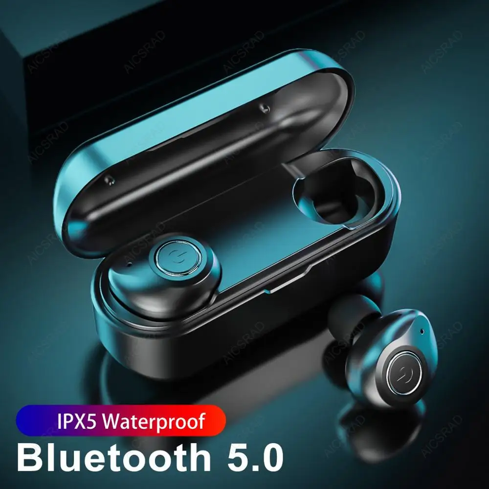 IPX5 водонепроницаемые наушники V11 TWS настоящие беспроводные Bluetooth 5 0 вкладыши с