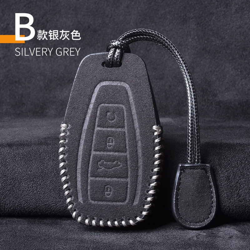 Кожаный чехол для дистанционного ключа автомобиля, чехол-держатель для Geely Coolray 2019-2020, 4-кнопочный автомобильный Стайлинг, брелок, автомобильные аксессуары для девочек 
Кожаный чехол для дистанционного ключа автомобиля, чехол-держатель для Geely Coolray 2019-2020, 4-кнопочный автомобильный Стайлинг, брелок, автомобильные аксессуары для девочек