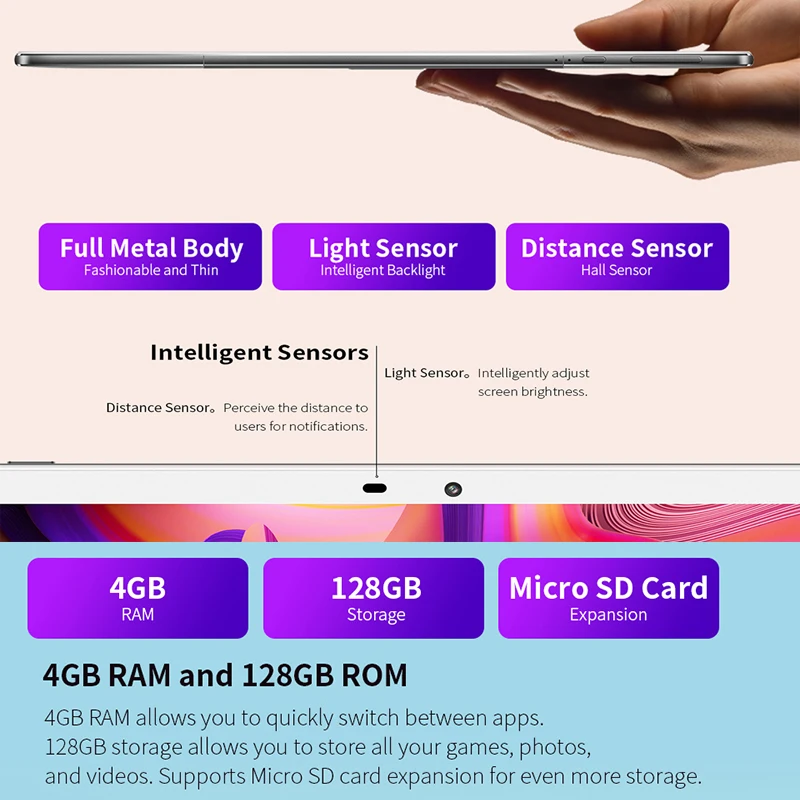 Teclast M30 Pro Dual 4G Network Phone Call Tablet Android 10 Tablets Octa Core 10.1 inch IPS 19201200 4GB RAM 128GB ROM Teblets
Teclast M30 Pro Dual 4G Network Phone Call Tablet Android 10 Tablets Octa Core 10.1 inch IPS 19201200 4GB RAM 128GB ROM Teblets