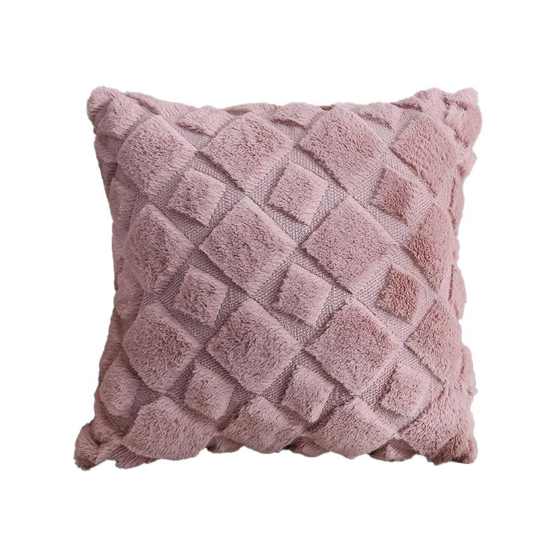 Nordic Fashion Plush Pillowcase Double-Sided Solid Color Sofa Cushion Cover Simple Car Office Cushion
Nordic Fashion Plush Pillowcase Double-Sided Solid Color Sofa Cushion Cover Simple Car Office Cushion