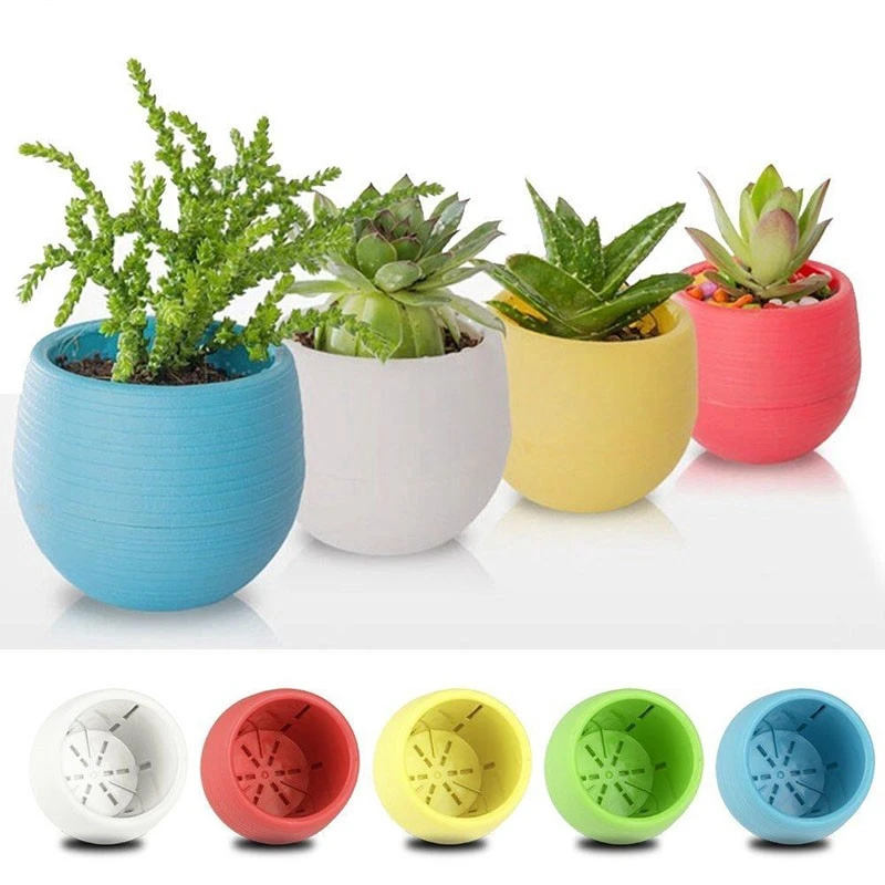 7*7cm BIG SALE Creative Eco-friendly Colourful Round Plastic Plant Flower Pot Garden Home Office Decor Planter
7*7cm BIG SALE Creative Eco-friendly Colourful Round Plastic Plant Flower Pot Garden Home Office Decor Planter