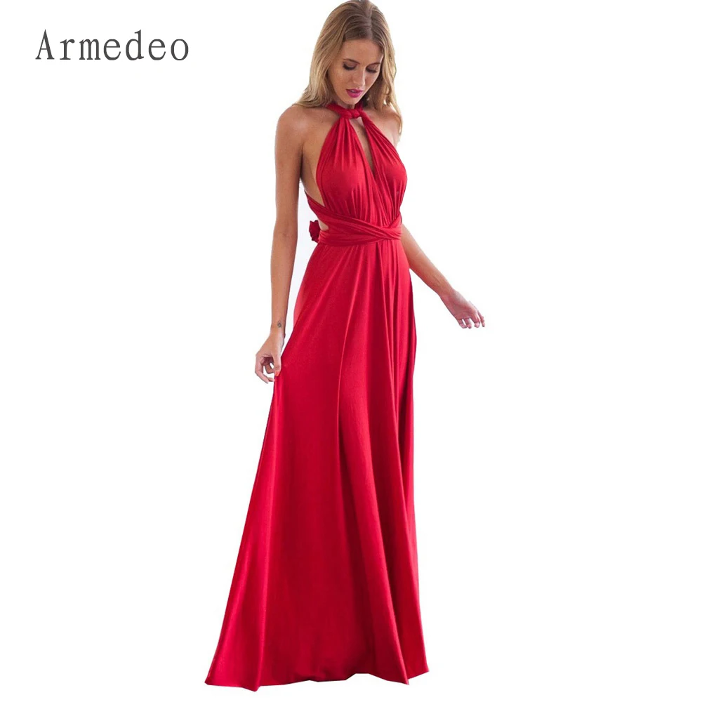 Bandage Long Dress Party Bridesmaids Infinity Robe Longue Femme Sexy Women Multiway Wrap Convertible Boho Maxi Club Red Dress
Bandage Long Dress Party Bridesmaids Infinity Robe Longue Femme Sexy Women Multiway Wrap Convertible Boho Maxi Club Red Dress