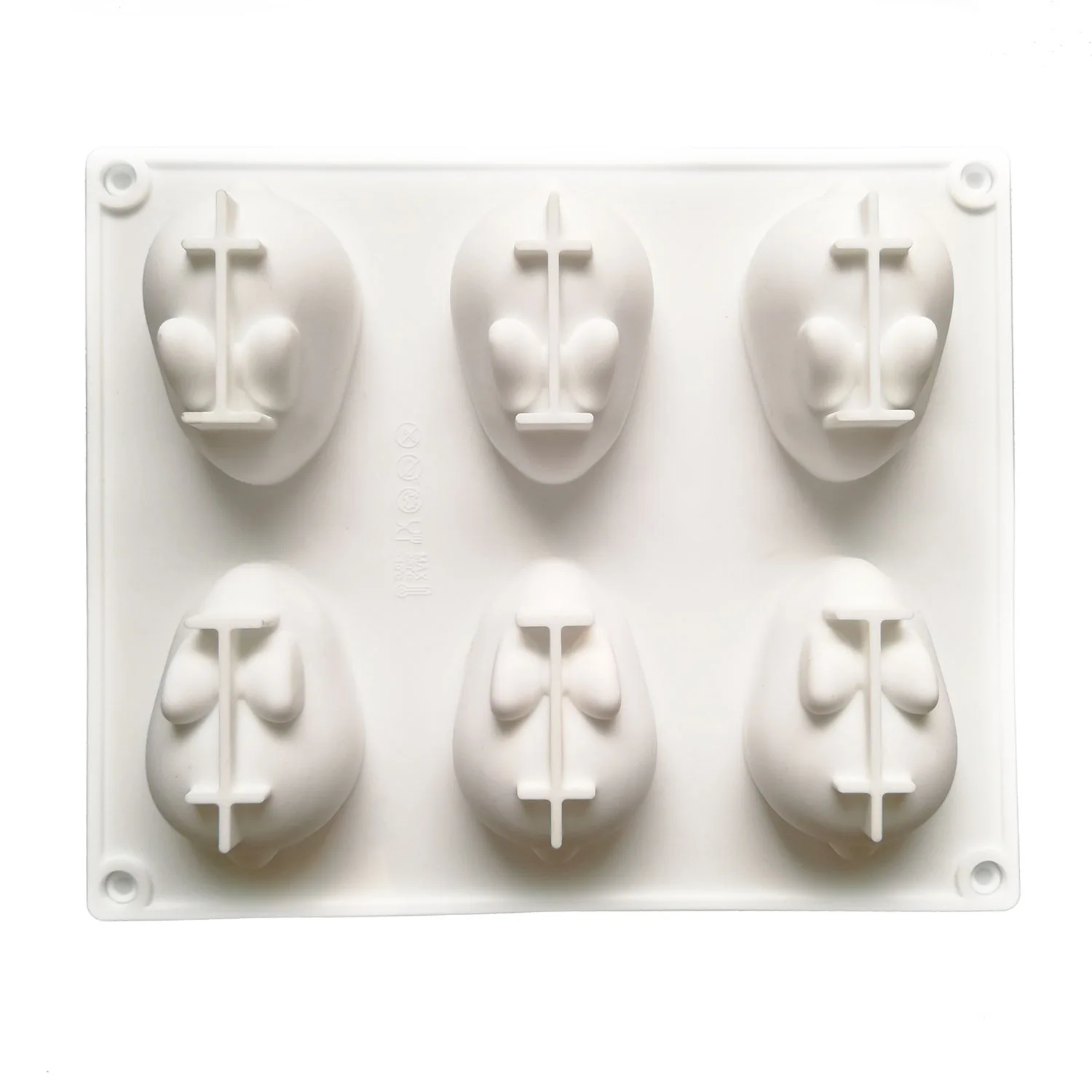 DIY Cartoon 6 Rabbit Silicone Cake Mold Mousse Chocolate Epoxy Pudding Bowl Cake Baking Tool Molde De Silicone 
DIY Cartoon 6 Rabbit Silicone Cake Mold Mousse Chocolate Epoxy Pudding Bowl Cake Baking Tool Molde De Silicone