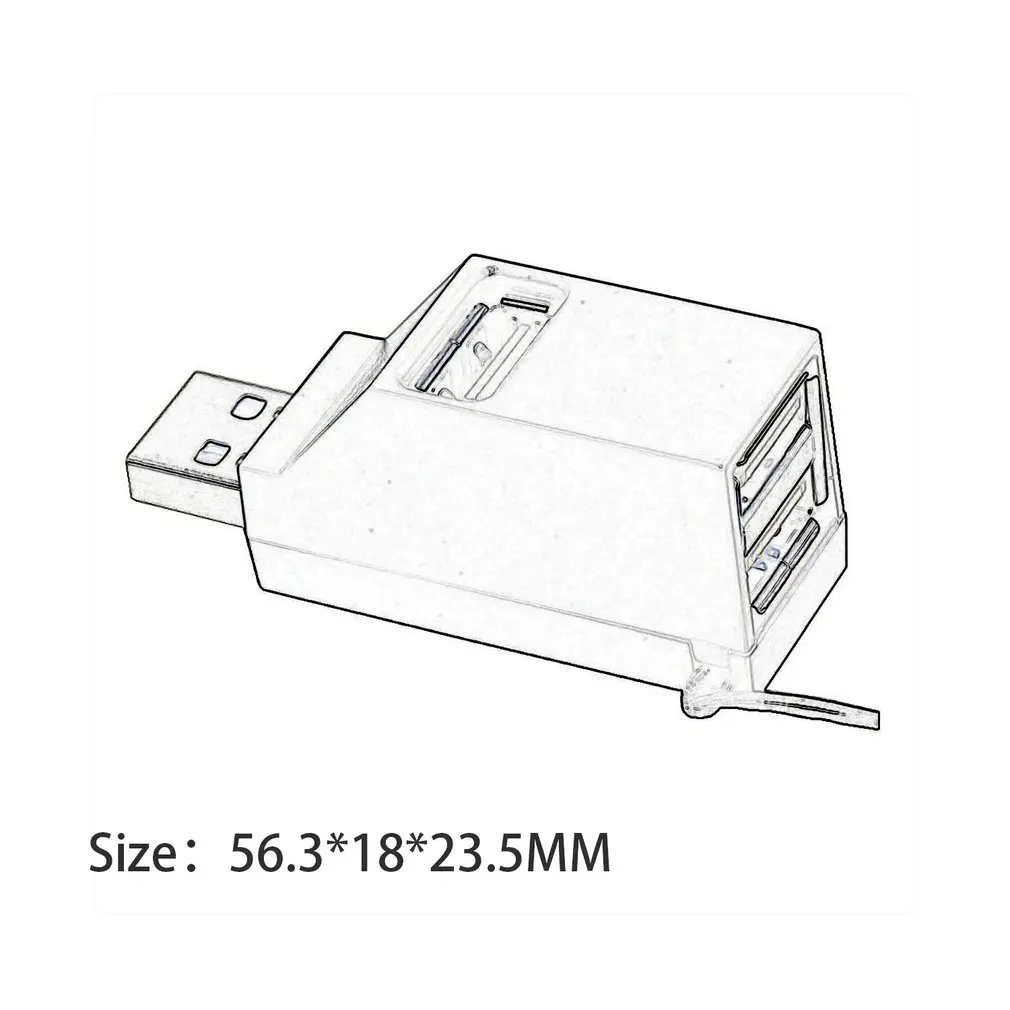 Mini USB 2.0/3.0 Hi-Speed Multi Port USB Hub Splitter Hub Adapter For PC Computer For Portable Hard Drives
Mini USB 2.0/3.0 Hi-Speed Multi Port USB Hub Splitter Hub Adapter For PC Computer For Portable Hard Drives