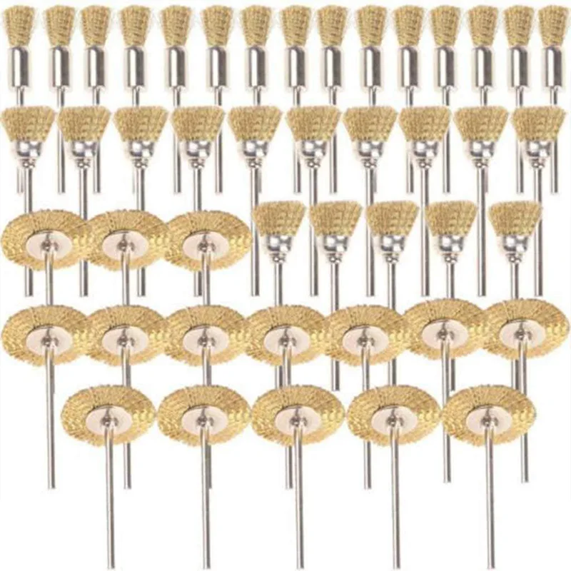 Hot XD-45 PC Brass Wire Wheel Brushes Wire Brushes Set for Accessories Rotary Tools Polish Clean
Hot XD-45 PC Brass Wire Wheel Brushes Wire Brushes Set for Accessories Rotary Tools Polish Clean