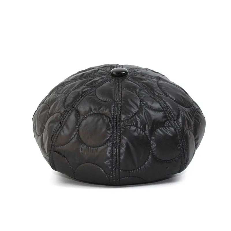 Ladies New Light Board Down Dome Octagonal Hat Circle Pattern Beret Winter Warm Military Cap All-Match Retro Hat
Ladies New Light Board Down Dome Octagonal Hat Circle Pattern Beret Winter Warm Military Cap All-Match Retro Hat