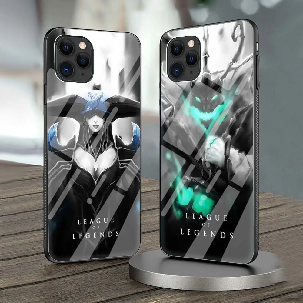 Fashion League of Legends Game Phone Case For iPhone 11 Pro MAX Cover For iPhone 12 Pro Max XR X XS 7 8 Plus SE 2020 Glass Shell
Fashion League of Legends Game Phone Case For iPhone 11 Pro MAX Cover For iPhone 12 Pro Max XR X XS 7 8 Plus SE 2020 Glass Shell