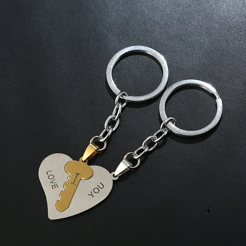 Cute Key Heart Couple Keychains for Women I Love You Keyring Car Accessories Friends Boyfriend Mens Gifts Valentine's Day
Cute Key Heart Couple Keychains for Women I Love You Keyring Car Accessories Friends Boyfriend Mens Gifts Valentine's Day