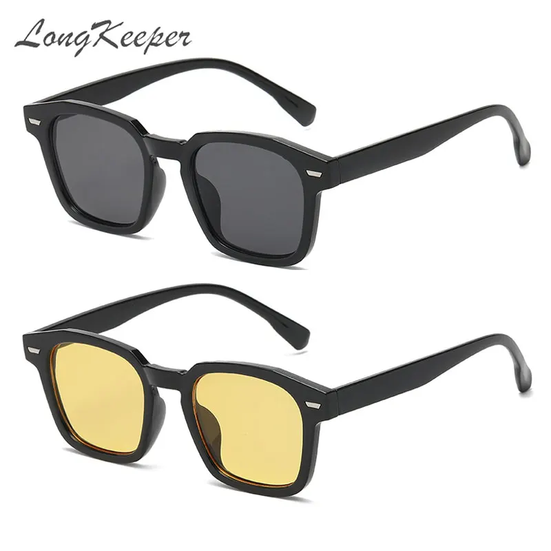 LongKeeper Stylish Sunglasses Women Designer Rivet Square Black Yellow Sun Glasses Vintage Ladies Glasses Shades UV400 Oculos
LongKeeper Stylish Sunglasses Women Designer Rivet Square Black Yellow Sun Glasses Vintage Ladies Glasses Shades UV400 Oculos