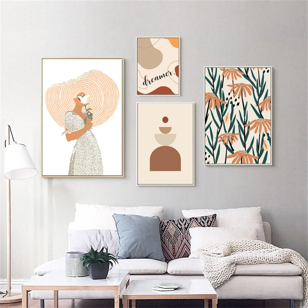 Abstract Fashion Women Wall Art Print Geometry Canvas Painting Leaf Flower Plant Poster Nordic Pictures Living Room Home Decor
Abstract Fashion Women Wall Art Print Geometry Canvas Painting Leaf Flower Plant Poster Nordic Pictures Living Room Home Decor