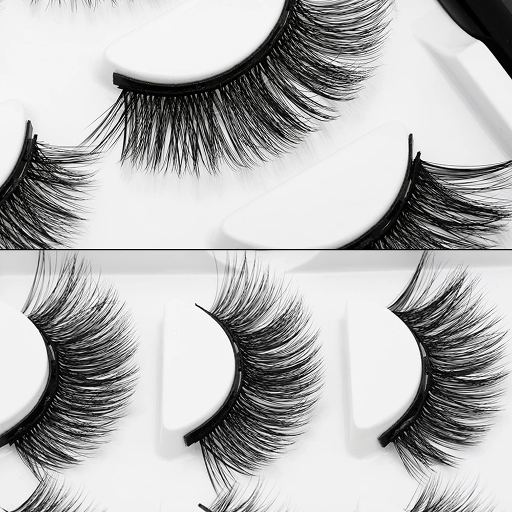 3/5 Pairs Magnetic Lashes Natural Women Makeup 3D Mink False Eyelashes Magnet Extension Dounle Liquid Eyeliner&Tweezer Set Tool
3/5 Pairs Magnetic Lashes Natural Women Makeup 3D Mink False Eyelashes Magnet Extension Dounle Liquid Eyeliner&Tweezer Set Tool