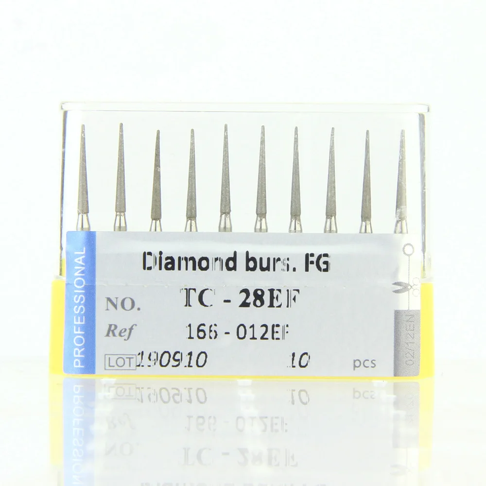 High Speed Dental Diamond Bur FG 1.6 mm Diameter 20 PCS Drills TC Series For Resin, Porcelain, Soft Jade, Metal Dentures, Teeth
High Speed Dental Diamond Bur FG 1.6 mm Diameter 20 PCS Drills TC Series For Resin, Porcelain, Soft Jade, Metal Dentures, Teeth