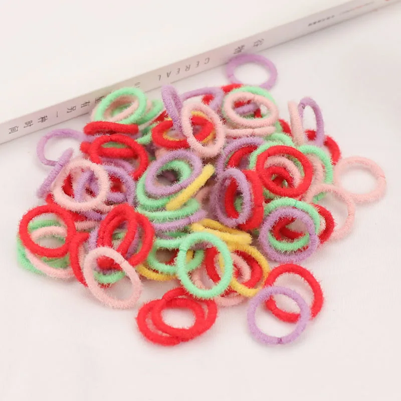 100 Pcs/set Nylon Rubber Bands 2CM Furry High Elastic Hair Bands Solid Multicolor Hair Ties for Children Girls Ponytail Holder
100 Pcs/set Nylon Rubber Bands 2CM Furry High Elastic Hair Bands Solid Multicolor Hair Ties for Children Girls Ponytail Holder