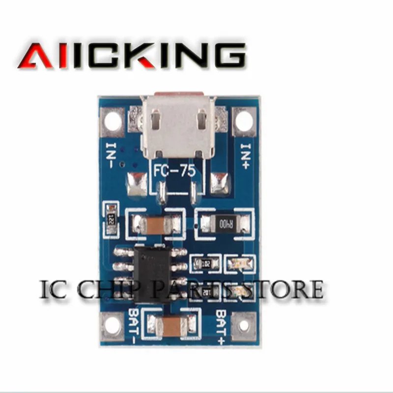 10pcs TP4056 1A MICRO USB Port Lipo Battery Charging Board Charger Module Lithium battery
10pcs TP4056 1A MICRO USB Port Lipo Battery Charging Board Charger Module Lithium battery