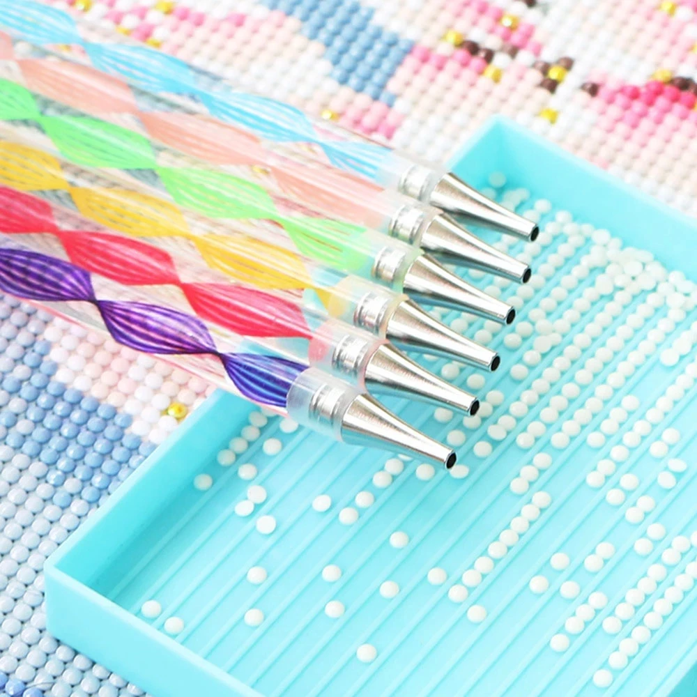 5D DIY Diamond Painting Tool Crystal Point Drill Drill Pen With Metal Pen Heads Diamond Embroidery Accessories
5D DIY Diamond Painting Tool Crystal Point Drill Drill Pen With Metal Pen Heads Diamond Embroidery Accessories