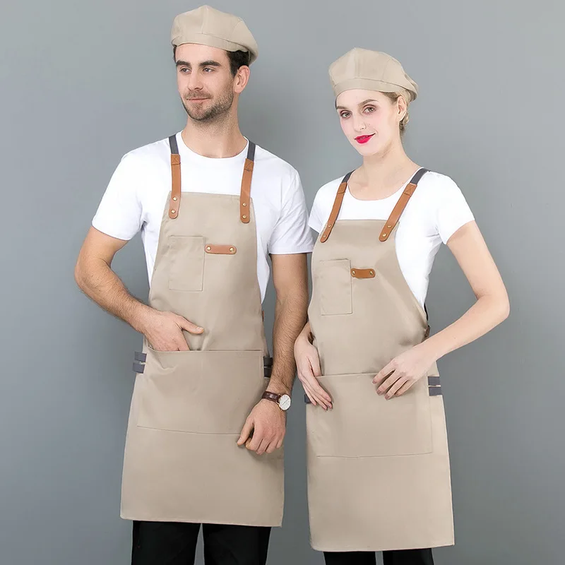 Western restaurant bakery cake hotpot restaurant milk tea cafe waiter hanging neck apron Work clothes apron, western restaurant,
Western restaurant bakery cake hotpot restaurant milk tea cafe waiter hanging neck apron Work clothes apron, western restaurant,