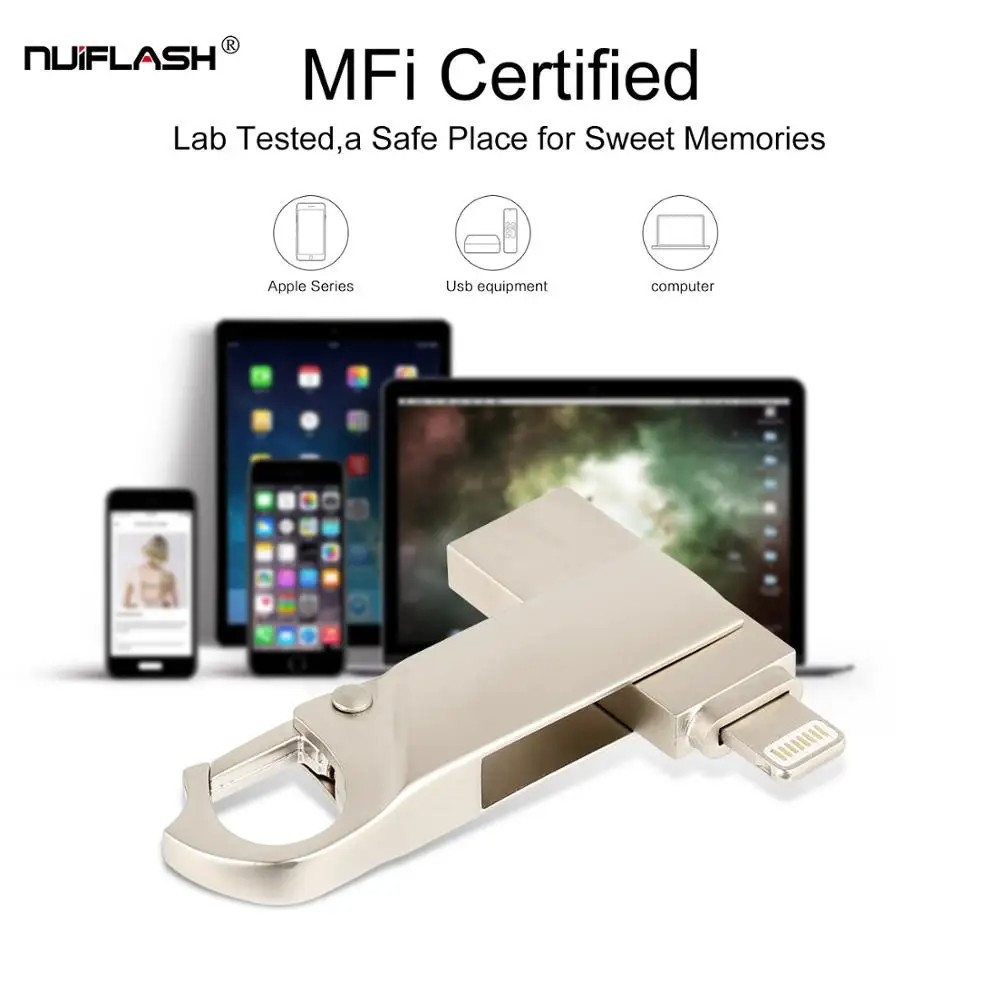 OTG USB Flash Drive 8GB16G32G64G128G256GB For iPad iPhone 5S/6/6S/7/7plus/8/X/XS/XR 3in1 PenDrive USB Memory Stick
OTG USB Flash Drive 8GB16G32G64G128G256GB For iPad iPhone 5S/6/6S/7/7plus/8/X/XS/XR 3in1 PenDrive USB Memory Stick