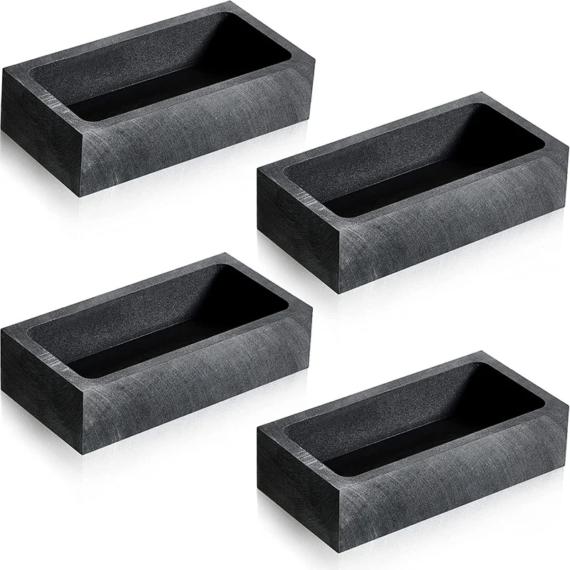 4 Pieces 1 KG Graphite Ingot Mould Casting Ingot Crucible Mould Silver Gold Ingot Mould Melting Casting Refining
4 Pieces 1 KG Graphite Ingot Mould Casting Ingot Crucible Mould Silver Gold Ingot Mould Melting Casting Refining
